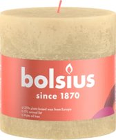 Bolsius Stompkaars Rustiek Oat Beige - 10 cm / ø 10 cm