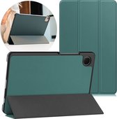 Housse pour tablette Samsung Galaxy Tab A9 - Bookcase à trois volets iMoshion - Vert foncé