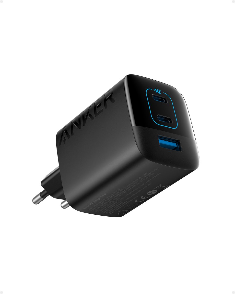 Anker Nano Chargeur Rapide iPhone 12 20 W, PIQ 3.0, USB C Compact PowerPort  III pour