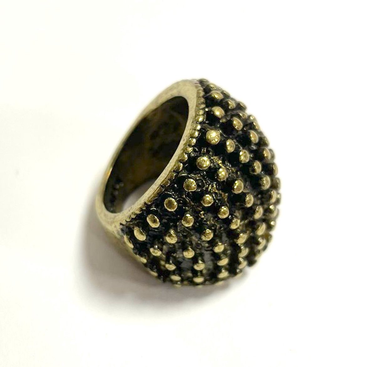 Statement ring maat 16.50 - Goudkleurig - Damesdingetjes