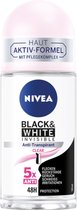 Nivea Deoroller 50ml Black&White Invisible Clear