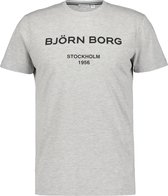 Björn Borg logo T-shirt - grijs - Maat: L