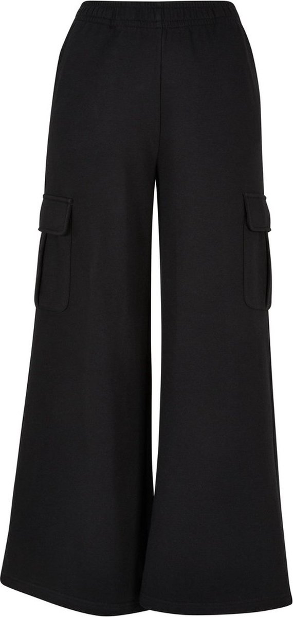 Urban Classics Highwaist Wide Leg Cargobroek L Zwart