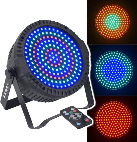 Ibiza Light Thinpar-Matrix Extra Platte Par Projector | bol