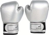Livano Vecht Handschoenen - Kickboks Handschoenen - Boxing Gloves Set - Bokshandschoenen - Heren - Dames - Zilver