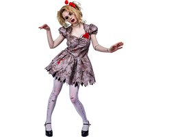 Voodoo jurk - Voodoo kostuum - Halloween kostuum volwassenen - Dames - Maat M
