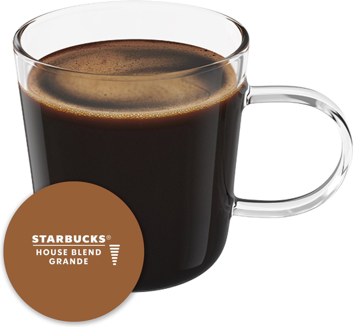 Capsules Starbucks by Dolce Gusto House Blend Medium Roast - 6x12 tasses =  72 tasses à