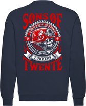 Sweater Sons Of Twente | Kerstcadeau | Cadeau voor man | Vaderdag | Navy | maat XXL