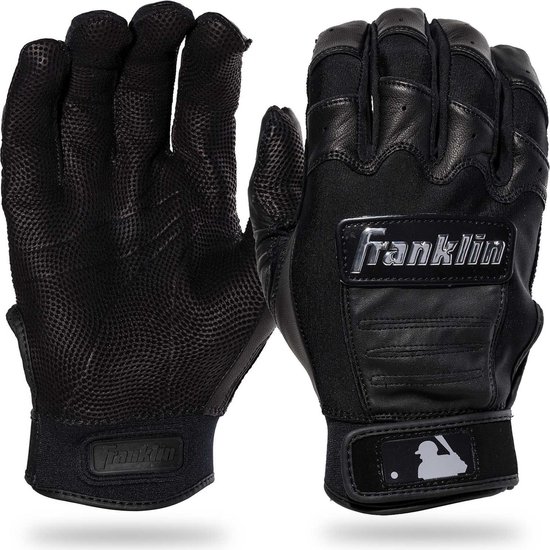 Franklin Sports CFX Pro Full Color Chrome Series Gants de frappeur CFX Pro Full Color Chromés Bleu marine Adulte Taille S