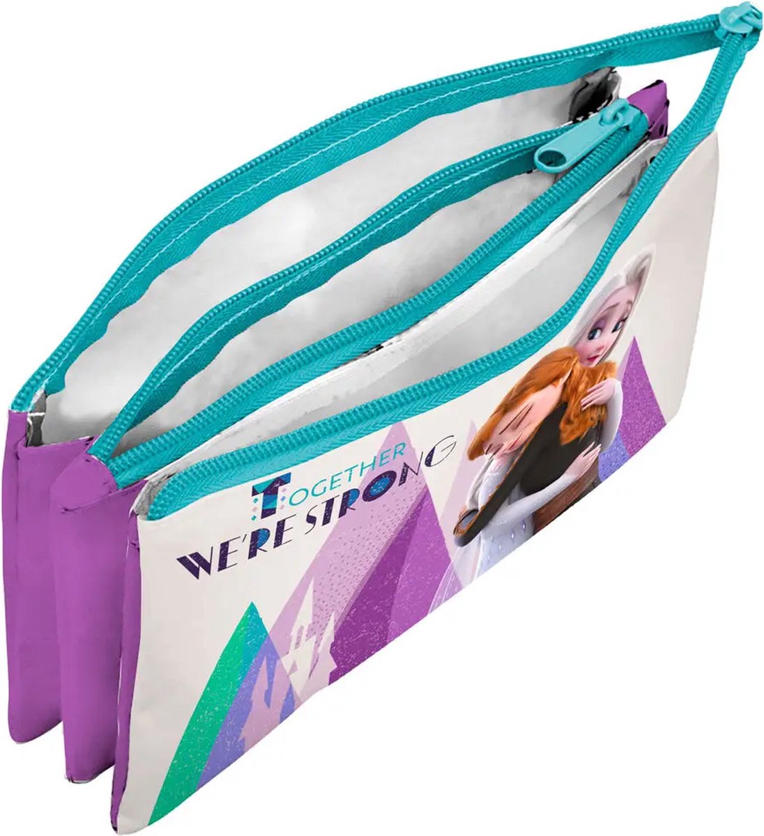 Disney Frozen 3-Vaks Etui - School Etui - Tekenetui
