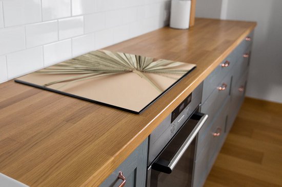Inductiebeschermer - Tropisch Palm Blad - 90x52 cm - Inductiebeschermer - Inductie Afdekplaat Kookplaat - Inductie Mat - Anti-Slip - Keuken Decoratie - Keuken Accessoires