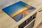 Protection induction - Sunrise - 91,2x52 cm - Protection induction - Plaque de recouvrement induction - Tapis induction - Antidérapant - Décoration Cuisine - Accessoires de vêtements pour bébé de Cuisine