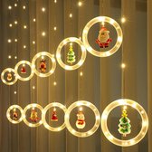 Éclairage de fenêtre pour décoration de Noël - Lumières de Noël avec 8 modes différents - Ambiance cosy
