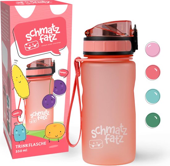 Gourde Klarstein Klarstein - Gourde de sport - avec accessoire de fruits - Plastique Tritan - Sans BPA - Goût et odeur neutres - Design coloré et adapté aux enfants