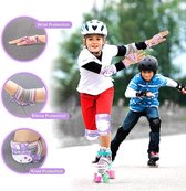 kniebeschermers - beschermingsset \ jongens en meisjes, voor skateboarden, rolschaatsen, fietsen, sport M