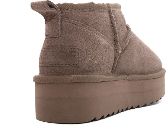 Bottes D'hiver Platfrom Couleurs De California En Daim - Fashionwear - Femme