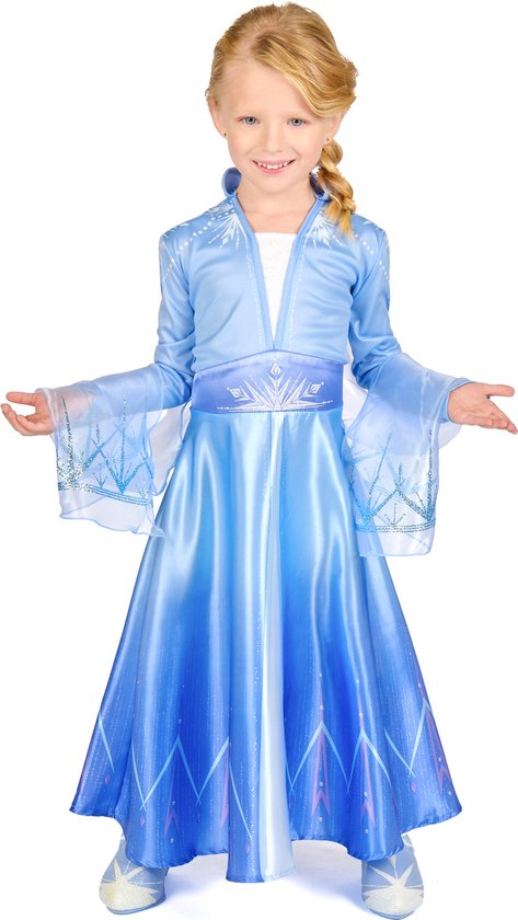 DISGUISE - Elsa Frozen 2 deluxe meisjeskostuum - jaar)