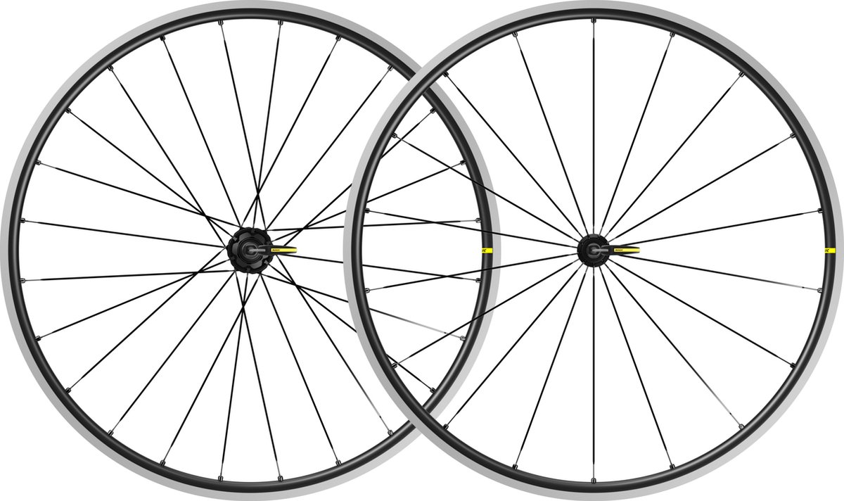 Mavic Ksyrium S Velgrem Racefiets Wielset - Shimano HG 9-12 Speed | Sram Race 10/11 Speed