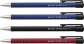 Penac Japan Balpen - 4-pack - 1.0mm - Blauw, Zwart, Rood