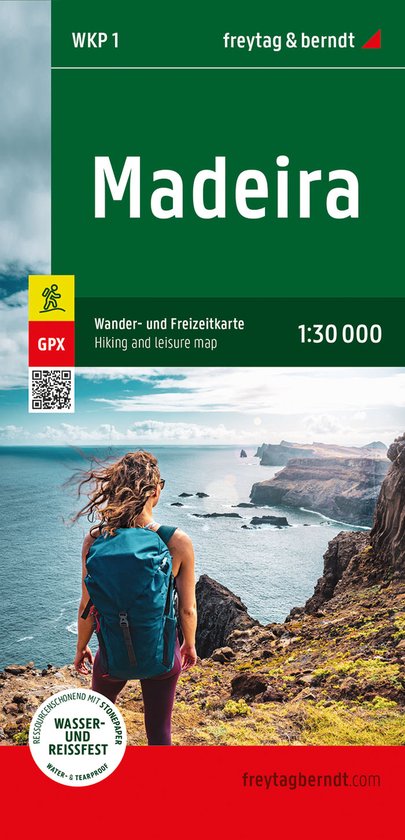Wanderkarte- Madeira (hiking, cycling & leisure)