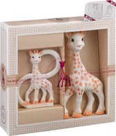 Sophie de giraf Sophiesticated Cadeauset - Baby speelgoed - Sophie de giraf & So Pure bijtring - Kraamcadeau – Babyshower cadeau - 4-Delig