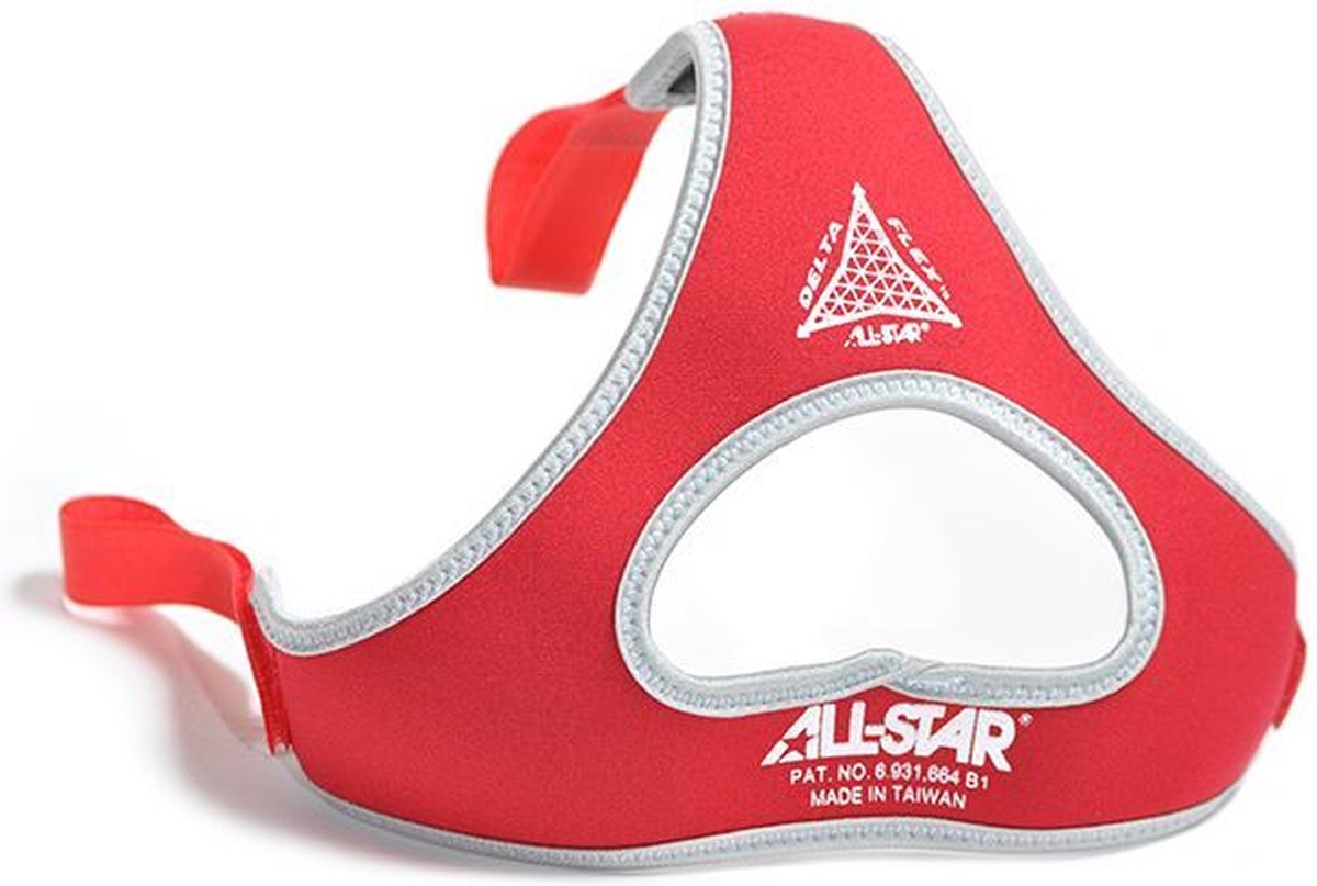 All Star FMHPRO Pro Delta-Flex Harness Color Scarlet