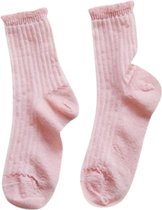 Jobo By JET - Glitter sokken - Licht roze - One size - Dames - Meiden sokken - December gift