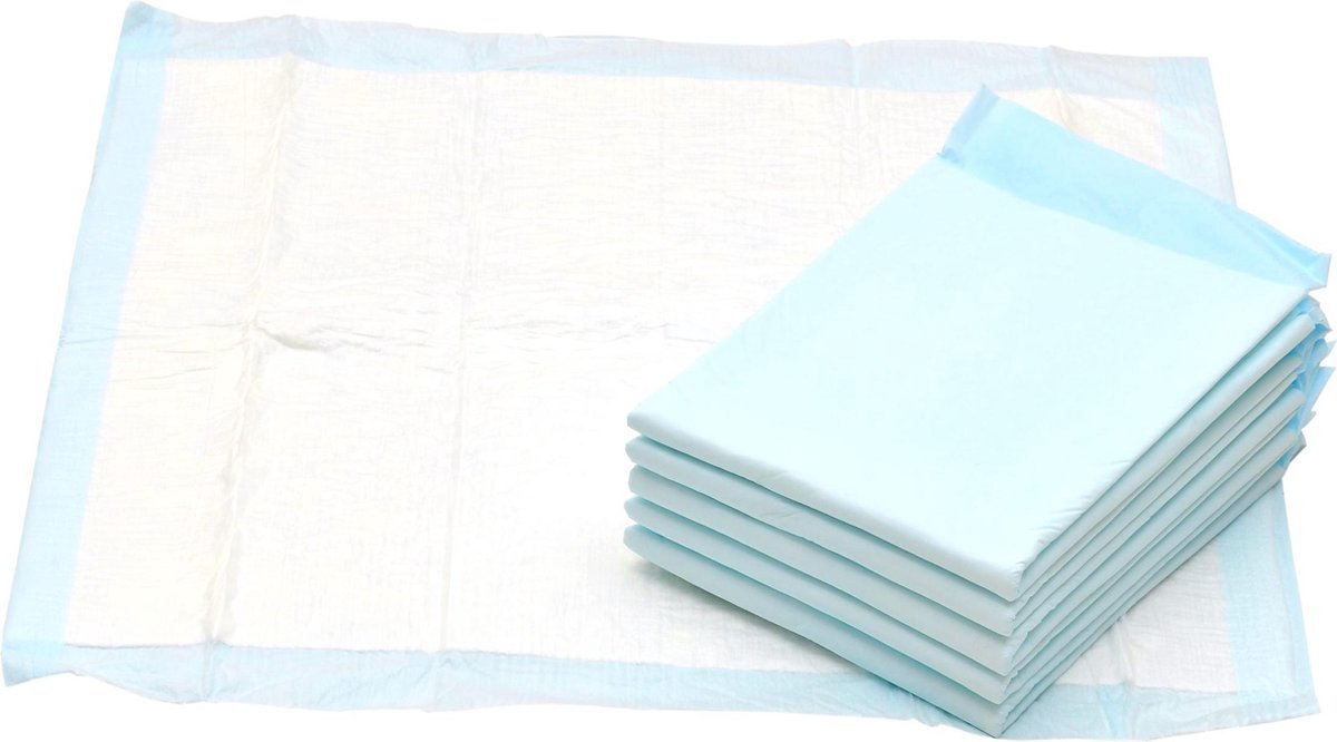 Romed Bed Onderleggers - 60x90cm - 10 stuks - Wegwerp Onderleggers - Incontinentie - Zwangerschap - Thuisbevalling