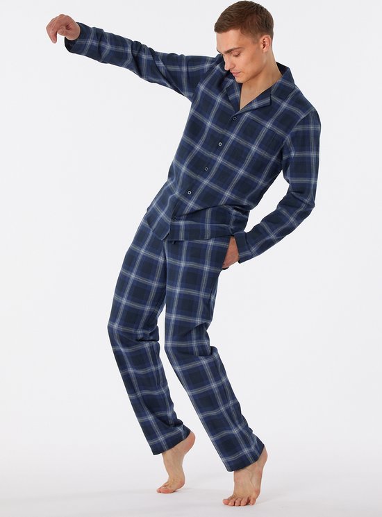 Ensemble Pyjama Homme Carreaux en Coton