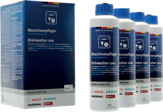 vaatwasser reiniger 4x 250ml