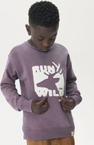 Sissy-Boy - Paarse sweater met print