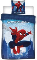 Housse de couette SpiderMan, Jump - Simple - 140 x 200 cm - Polycoton