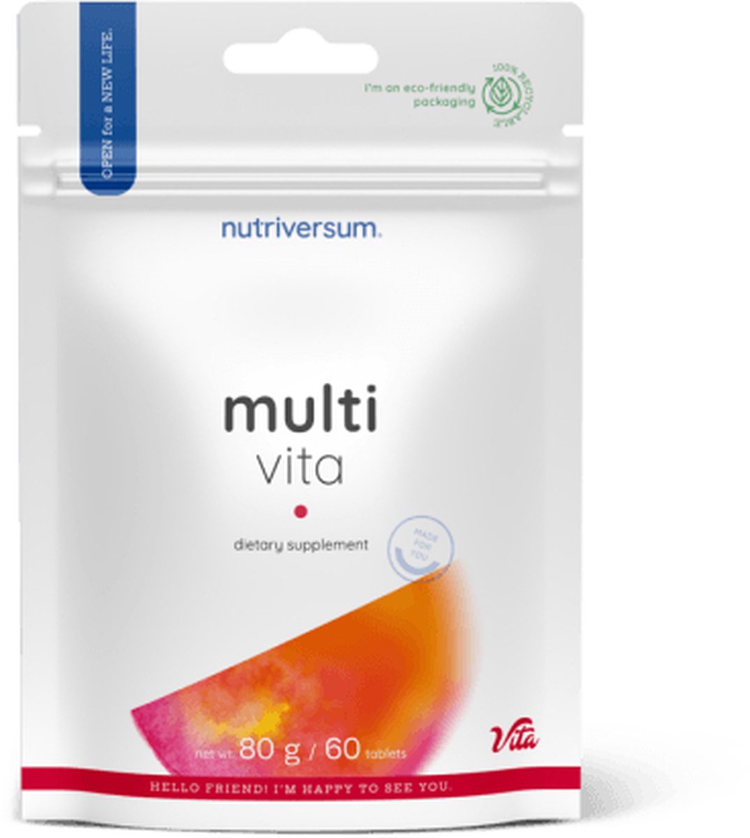 Vitaminen - Nutriversum - MultiVitamin - 60 Tabletten - 60 Tabletten