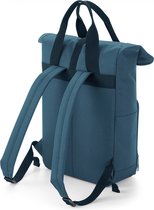 Twin Handle Roll-Top Backpack BagBase - 11 Liter Airforce Blue