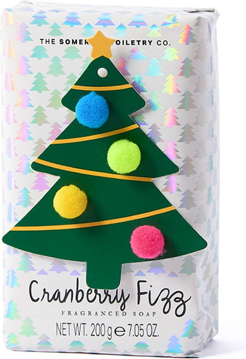 Goedkoopste Somerset zeeptablet kerstboom cranberry 200 gr