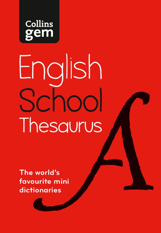 Gem School Thesaurus Trusted support for learning, in a mini ... - cover