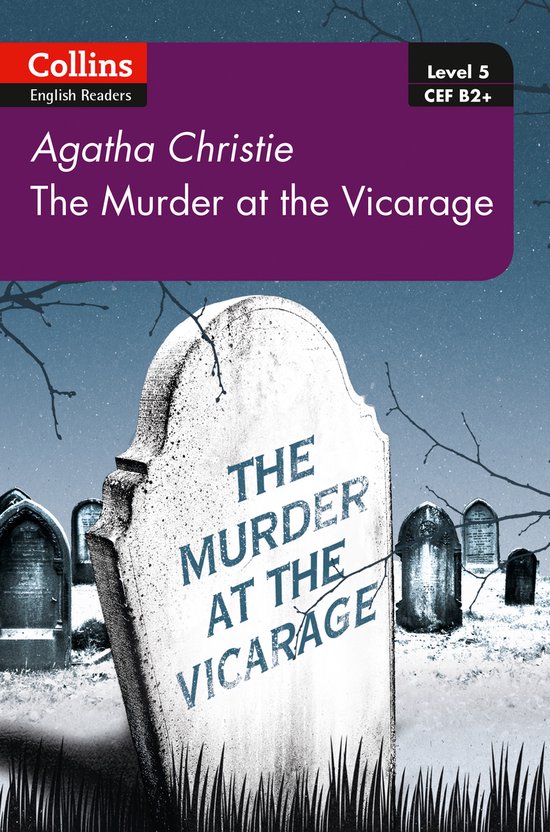 Murder at the Vicarage Collins Agatha Christie ELT Readers - cover