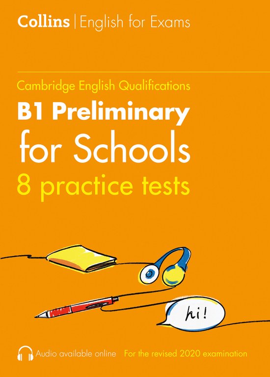 Practice Tests for B1 Preliminary for Schools PET Volume 1 C ... - cover