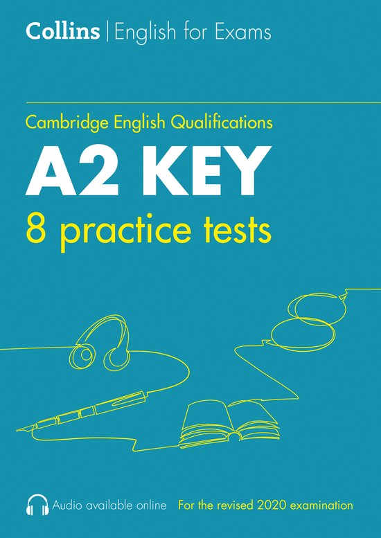 Practice Tests for A2 Key KET Collins Cambridge English - cover