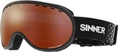 Sinner Vorlage Matte Black Ski Goggle - Skibril - Matte Zwart - One Size