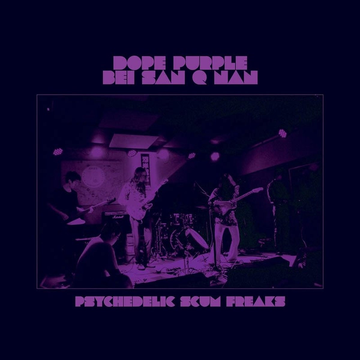 Dope Purple & Bei San Q Nan - Psychedelic Scum Freaks (2 LP) (Coloured Vinyl)