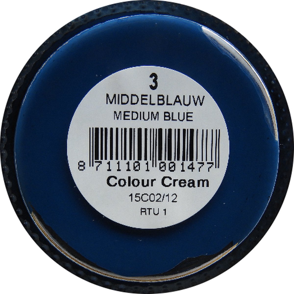 SL - Dekkende Kleurcreme - Middel Blauw - (Schoensmeer - Schoenpoets)