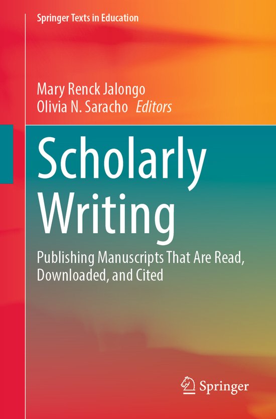 Springer Texts in Education- Scholarly Writing - cover