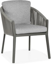 Avero dining chair matt royal grey/carbon grey/l-anthracite mw
