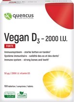 Quercus Vitamine D3-2000 i.u. 100 smelttabletten
