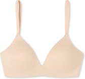 SCHIESSER Invisible Soft dames BH, voorgevormd zonder beugel, Beige -  Maat: 75C