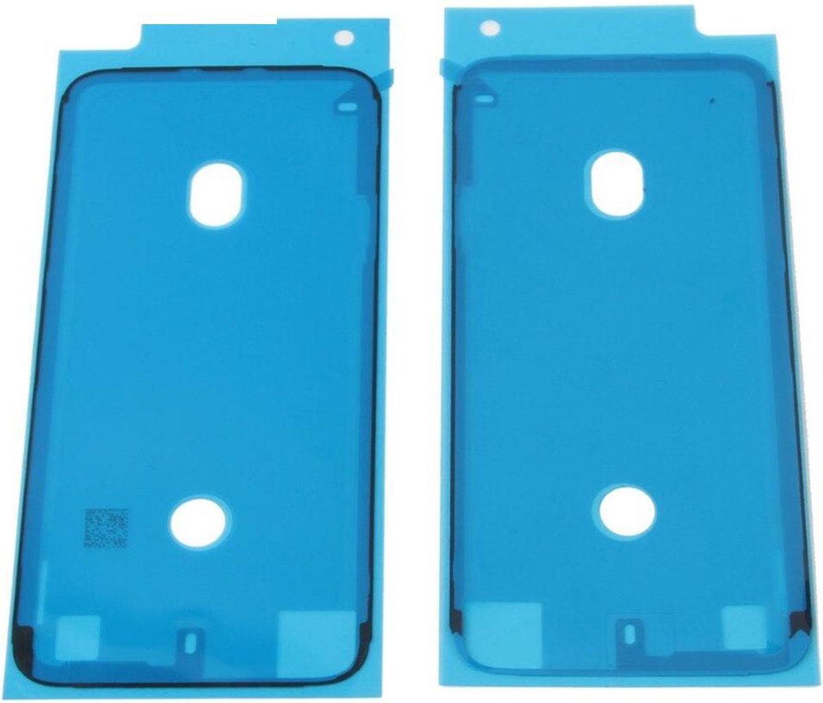 2 x-Voor Iphone XR - 3M frame/behuizing sticker - zwart