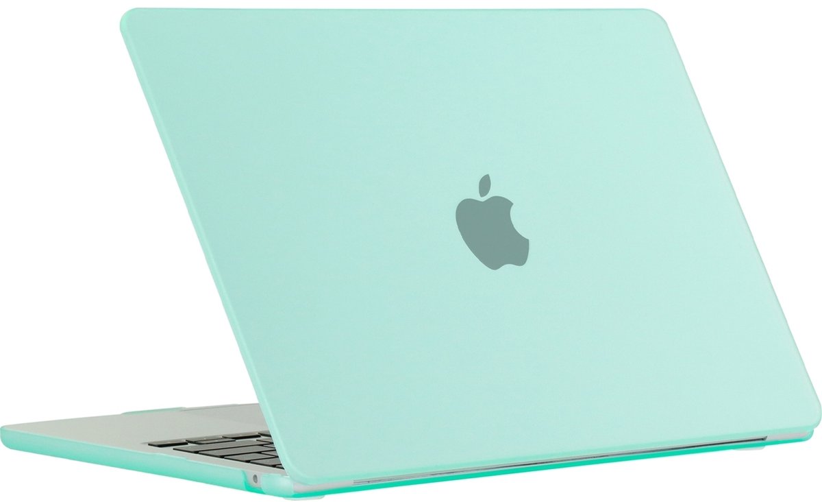 Mobigear Laptophoes geschikt voor Apple MacBook Air 15 Inch (2023-2025) Hoes Hardshell Laptopcover MacBook Case | Mobigear Matte - Groen - Model A2941 / A3114 / A3241