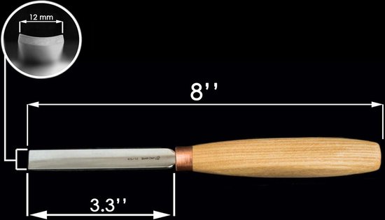 BeaverCraft Houtsnijwerk Detailmes C8 Houtsnijwerkmes voor Detail Houtsnijwerk Hobbymes - Houtsnijwerkmes Houtsnijgereedschap voor beginners en kinderen