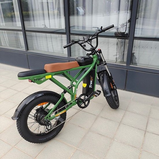 Vélo électrique C91 Fatbike 1000Watt 50 km/h Fattire pneus 20'' - batterie  48V 15Ah